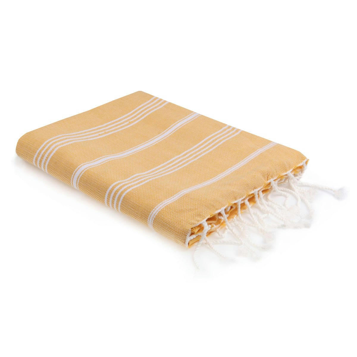 MYKONOS - Fouta coton  100x200 jaune safran