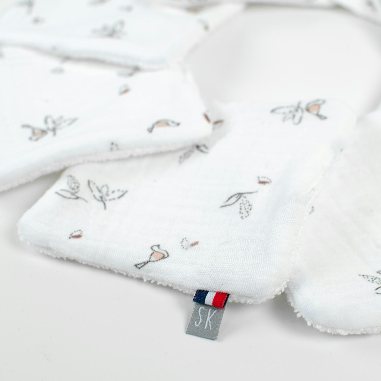 MELODY - Lingettes lavables 8 pièces