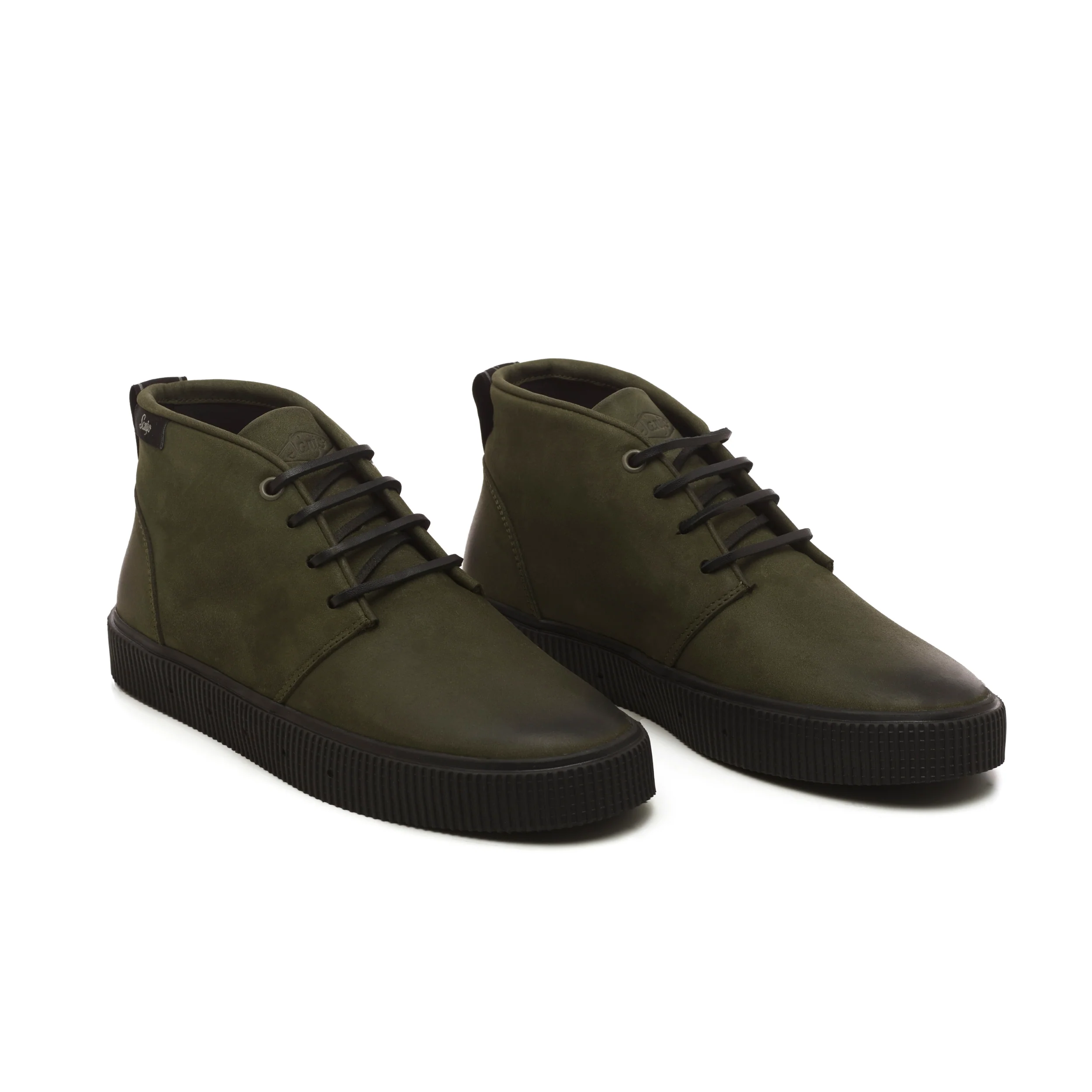 Sanjo Desert Leather // Olive