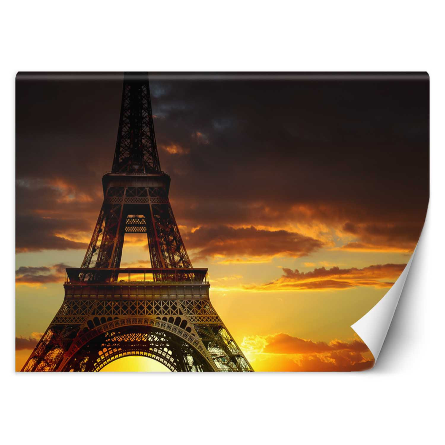 Feeby Fototapeta, Wieża Eiffla zachód słońca 150x105