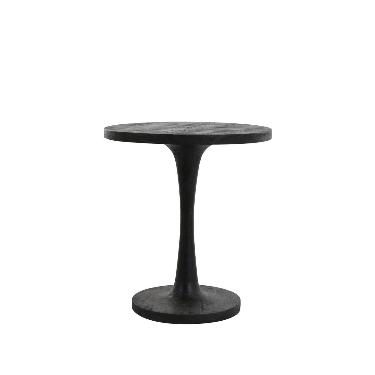 Light & Living bijzettafel Bicaba - zwart - Ø50cm
