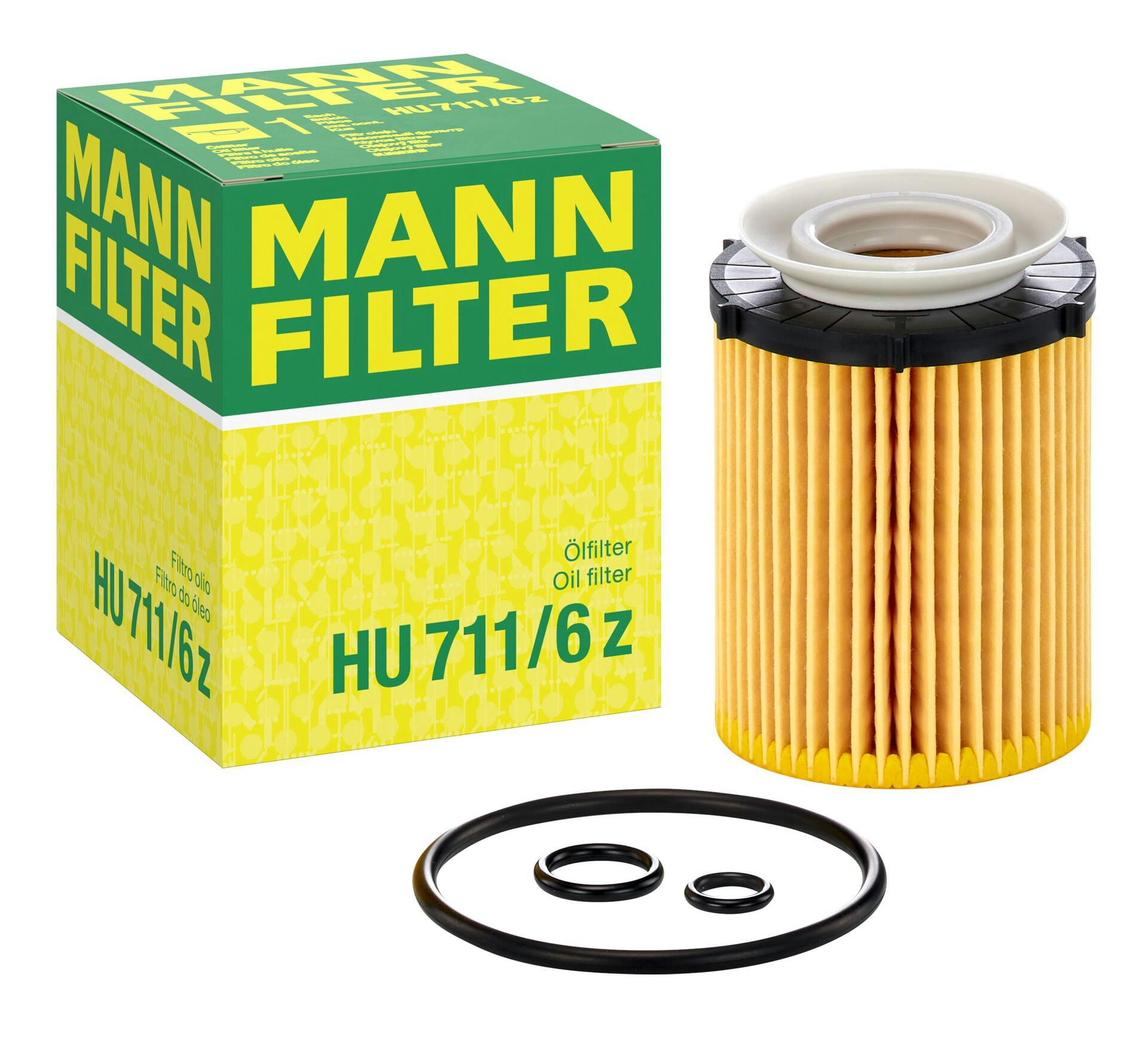 MANN-FILTER HU 711/6 Z Cartridge Oil Filter