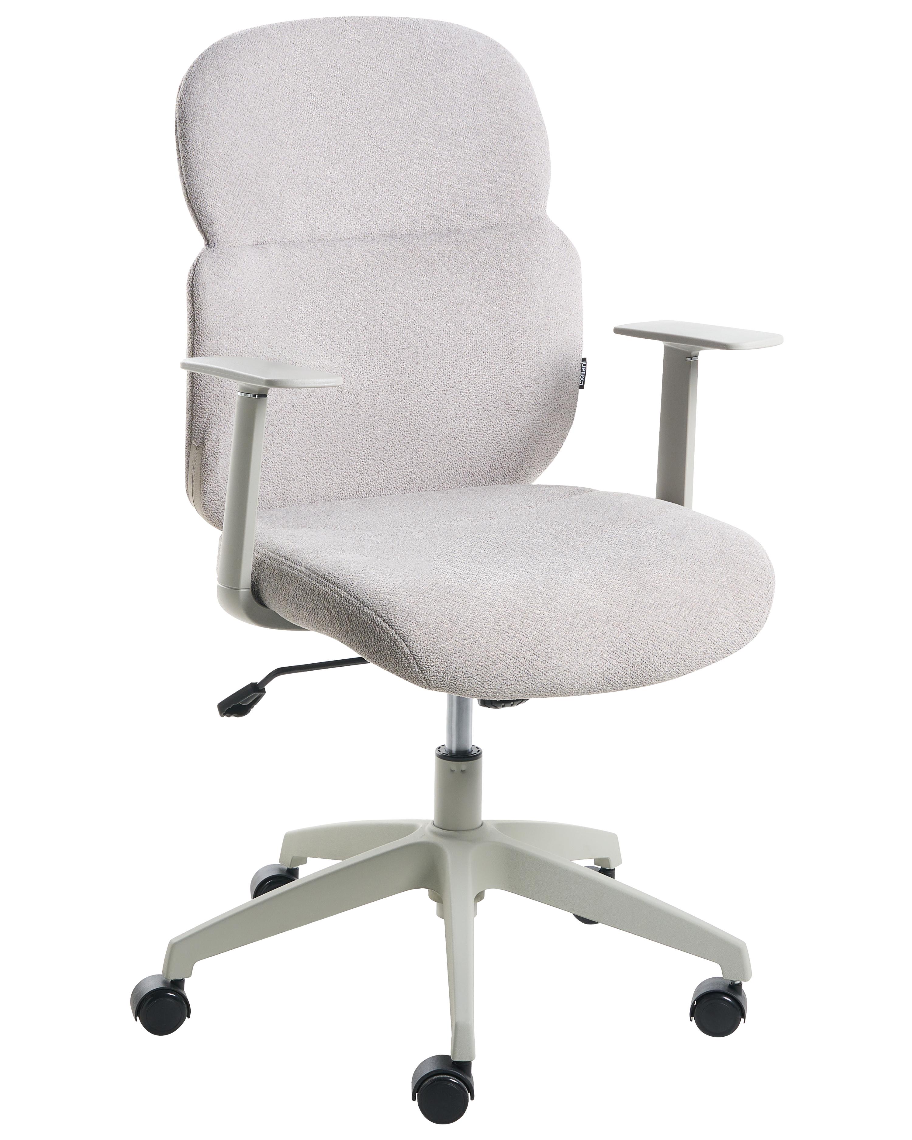 Office Chair LEXOR Fabric Light Grey