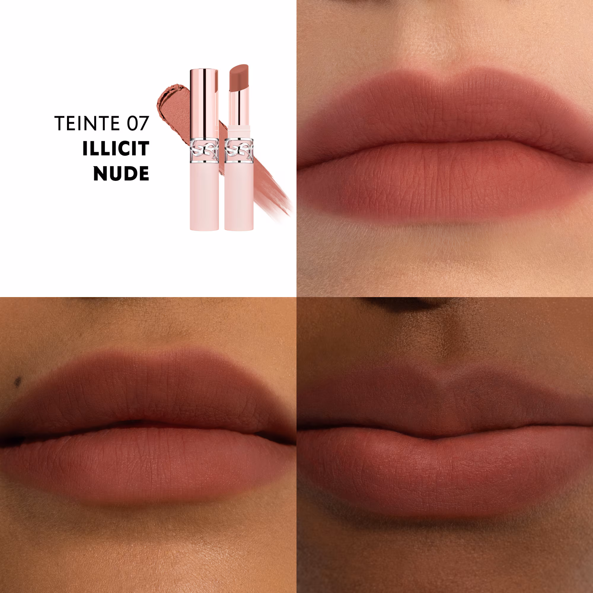 YSL LOVENUDE LIP BLUSHERRouge à lèvres mat effet floutant longue durée