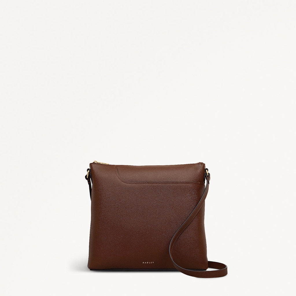 Pockets - Large Ziptop North-South Cross Body Bag