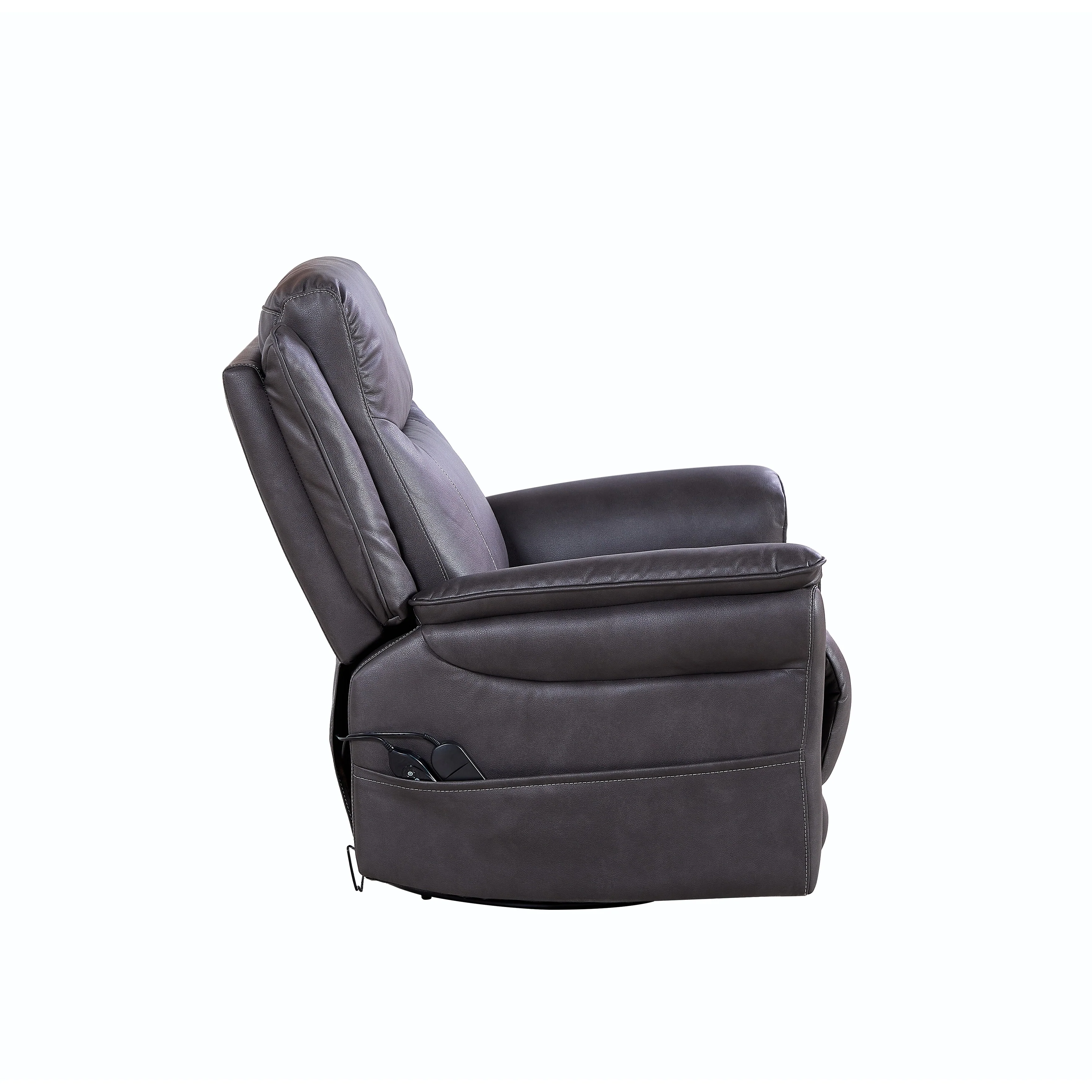Motor Rocking and 240 Degree Swivel Single Sofa Seat recliner Chair Infinite Position