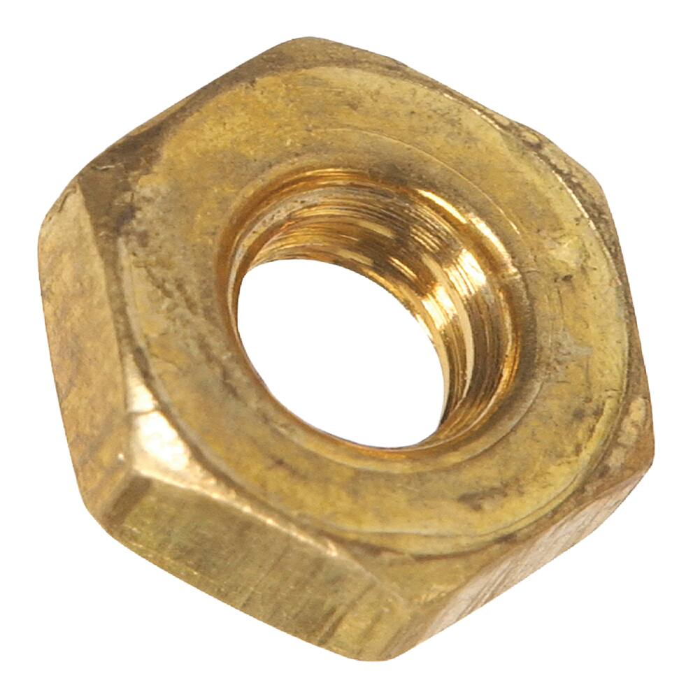 Hillman Hex Nuts, Brass