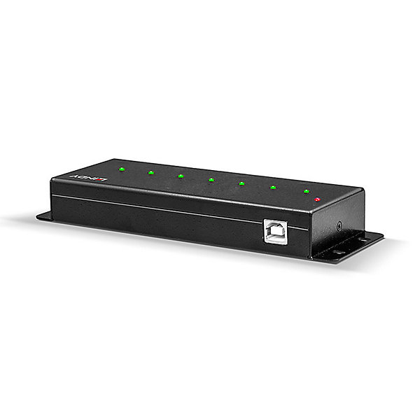 Hub USB 2.0 7 ports Noir LINDY