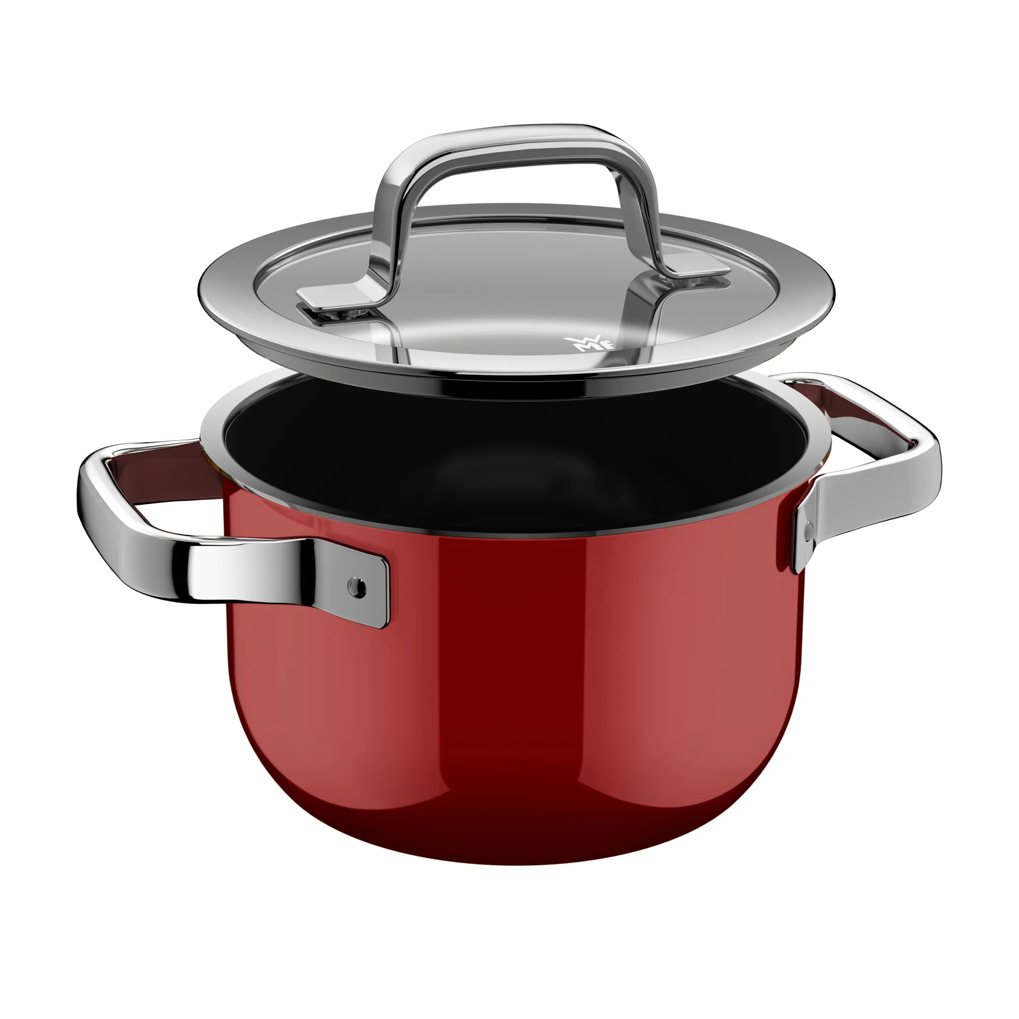 Fusiontec Mineral Pro, Soup Pot With Lid, 16 cm, Passion Red