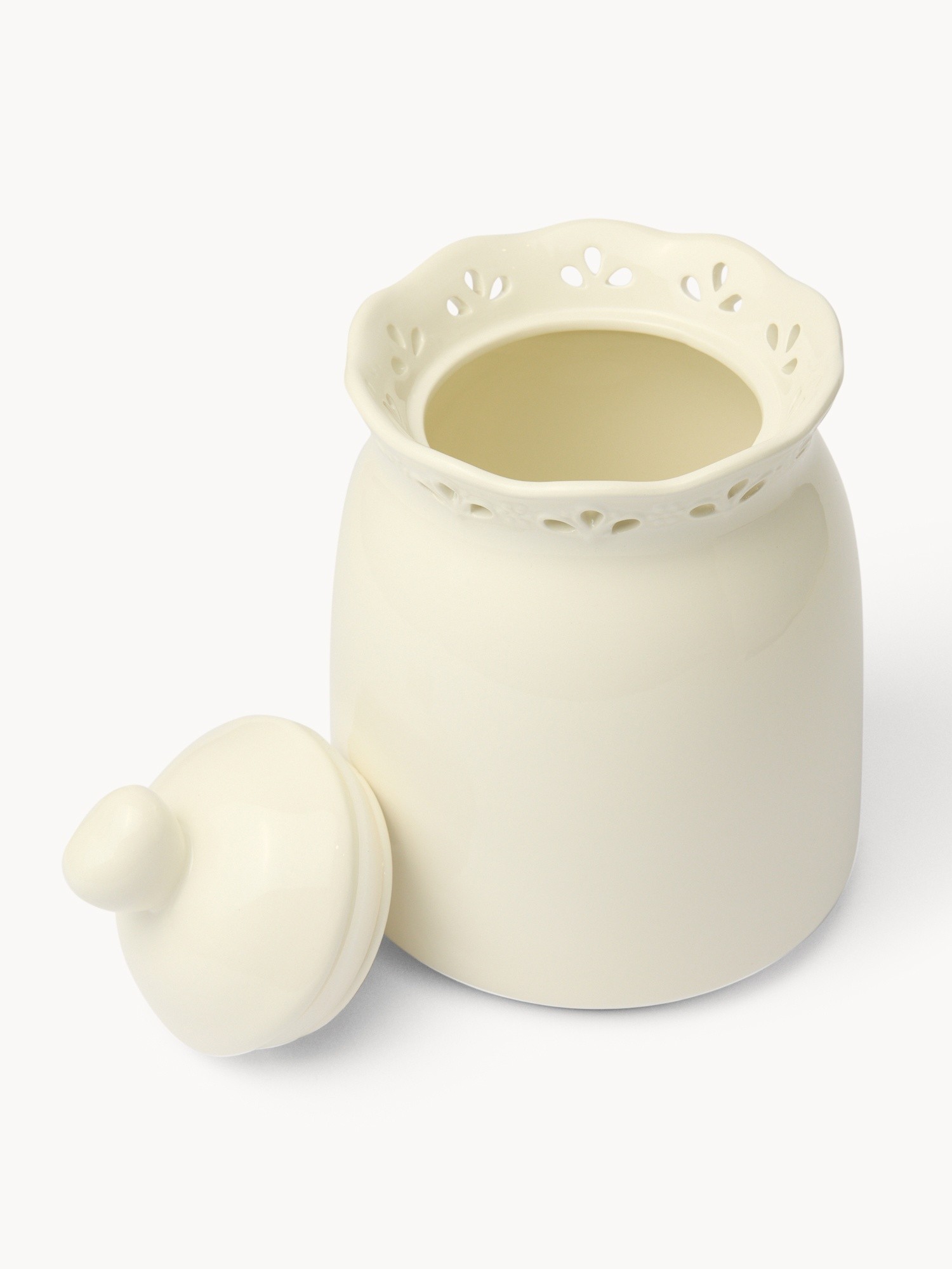 Biscottiera in ceramica traforata - Prezzo di lancio