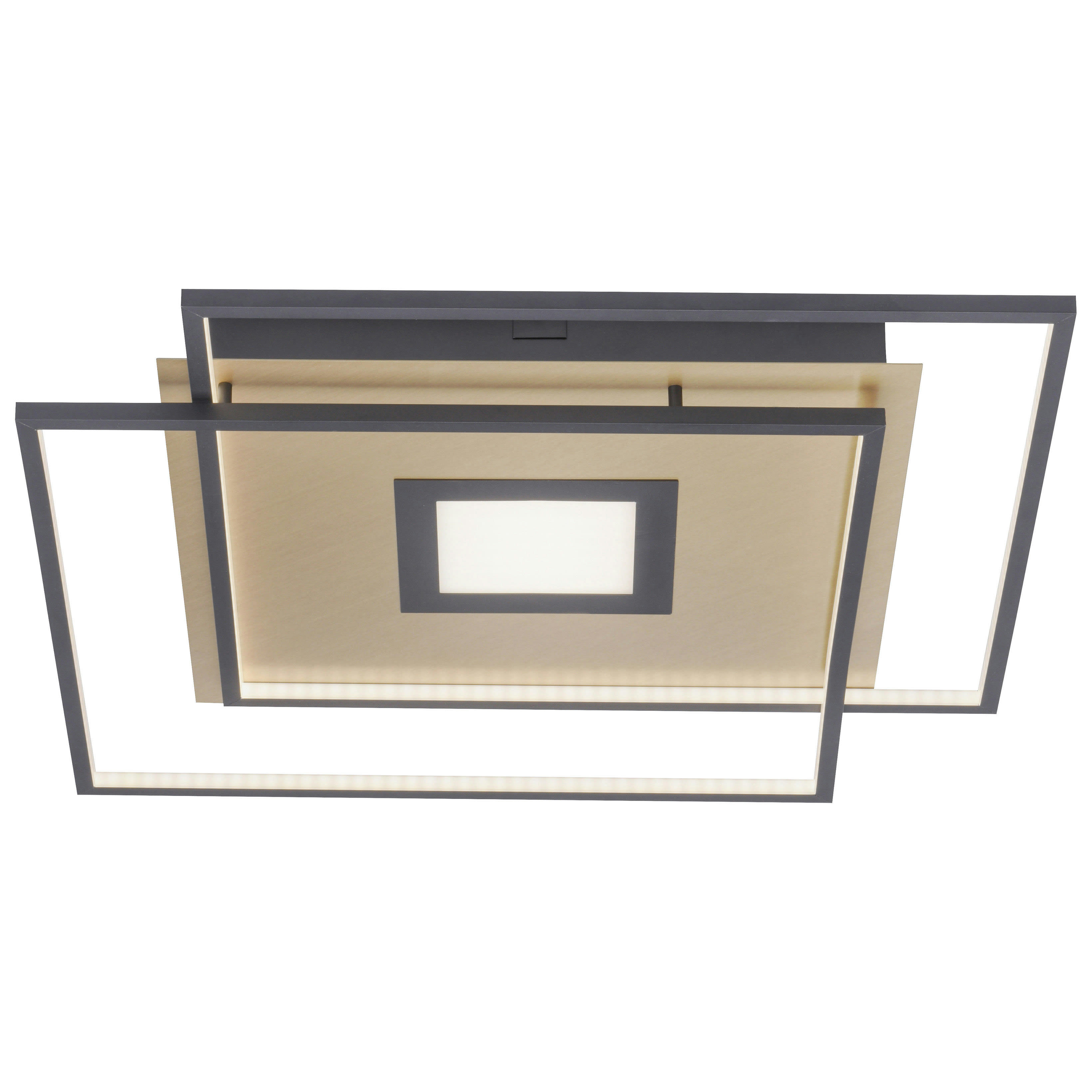 Q-AMIRA - Plafonnier en métal noir