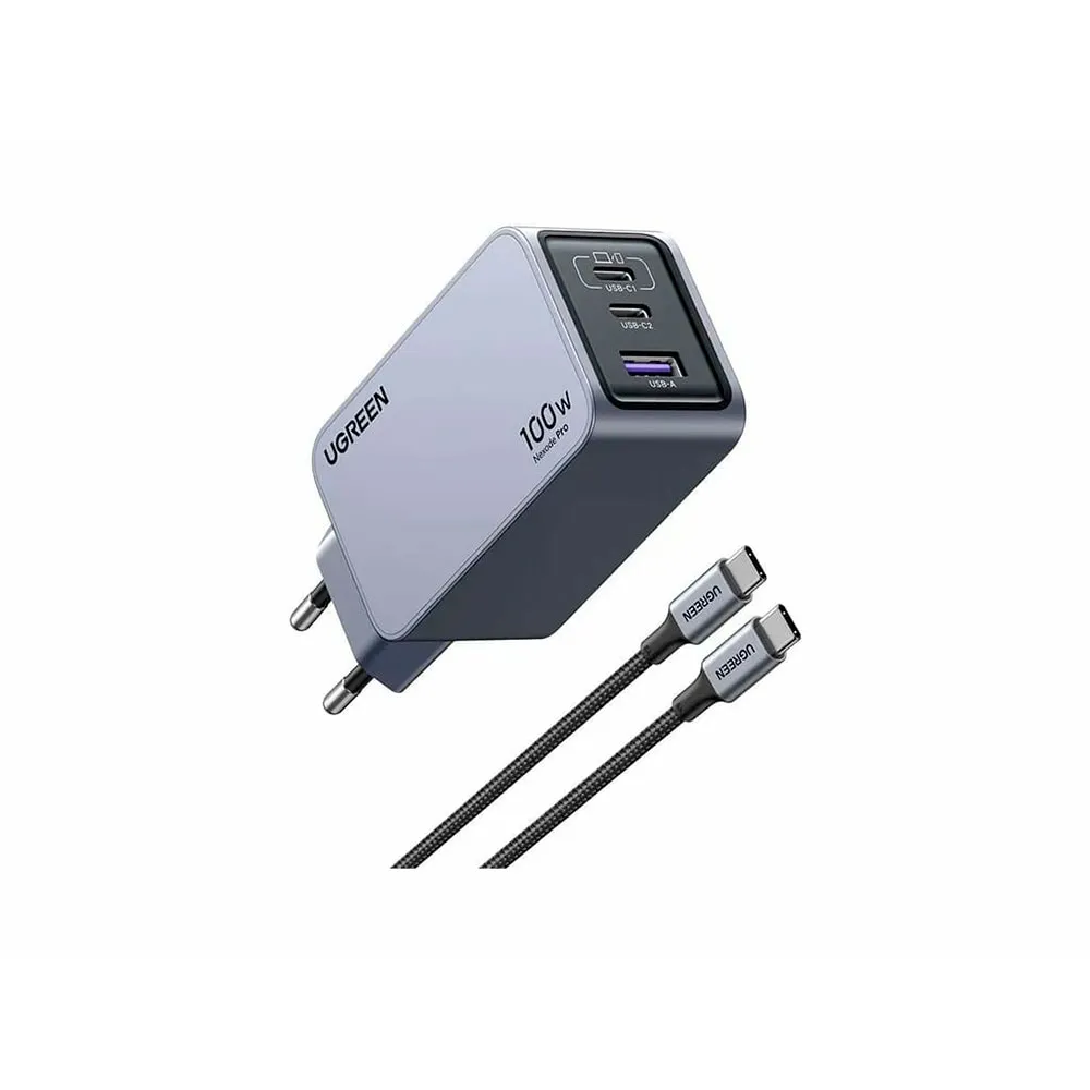 Ugreen X757 USB-A and USB-C wall charger