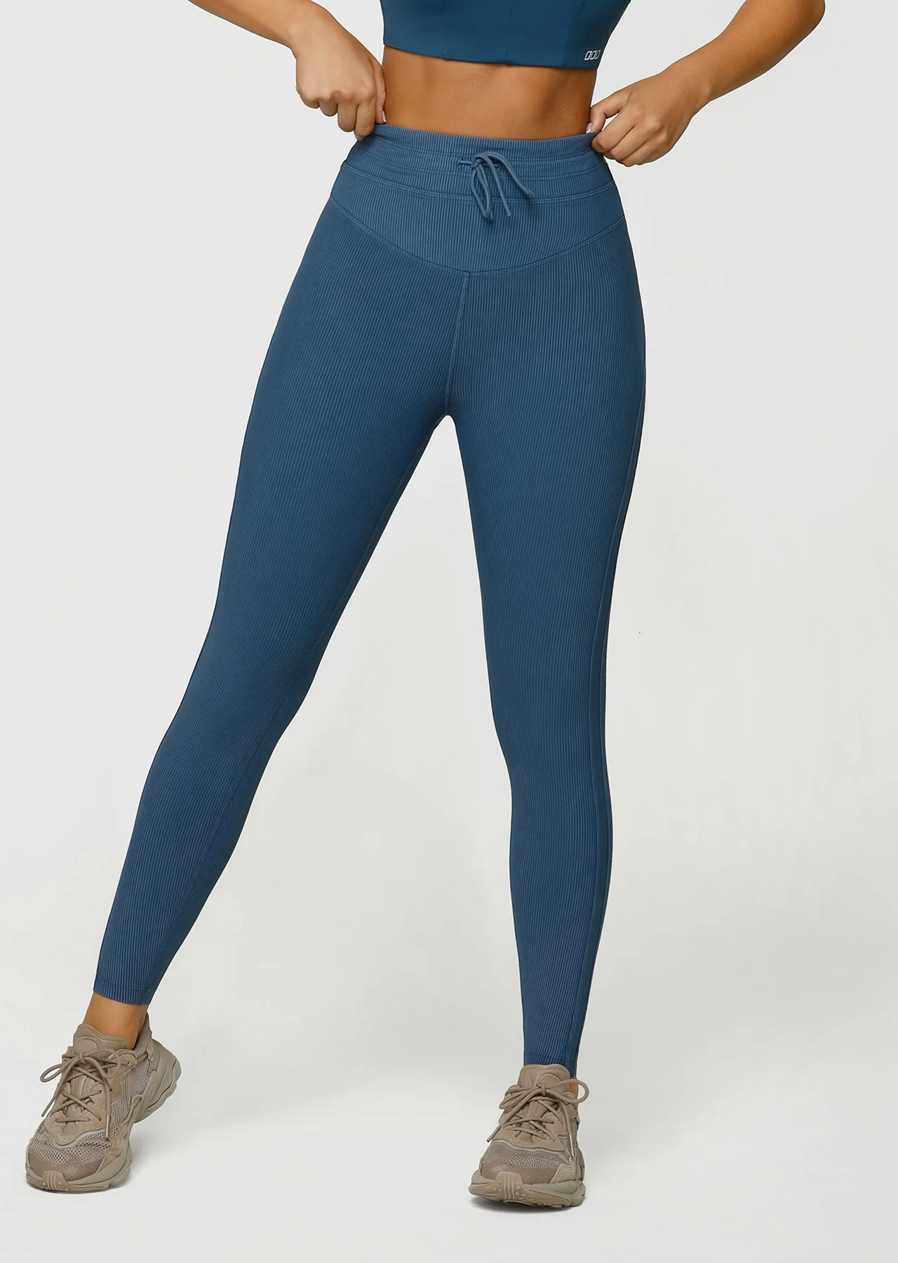 Pace It Rib Ankle Biter Leggings