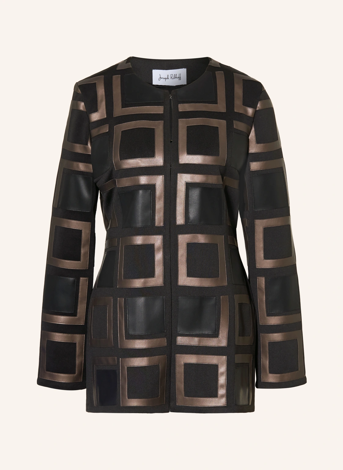 Joseph Ribkoff Jacke in Lederoptik