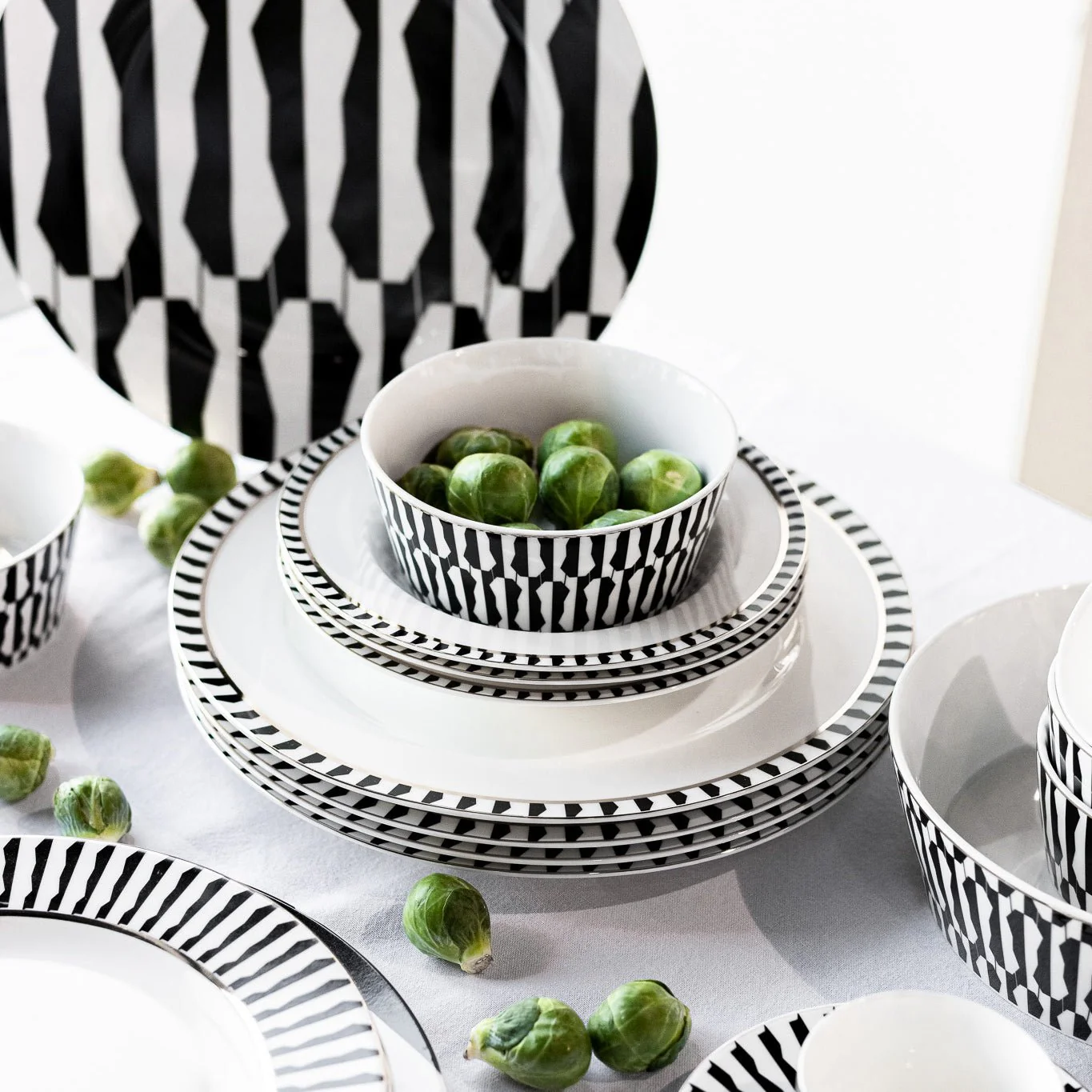 Prato Marcador Friso BLACK CAT