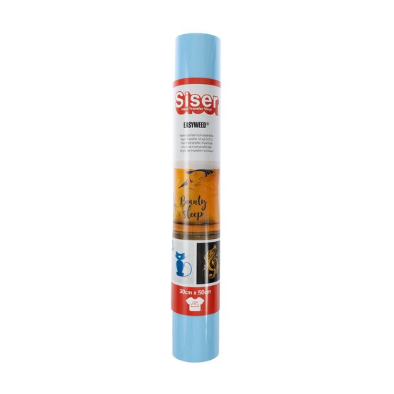 Siser Pale Blue Easyweed Heat Transfer Vinyl 30cm x 50cm