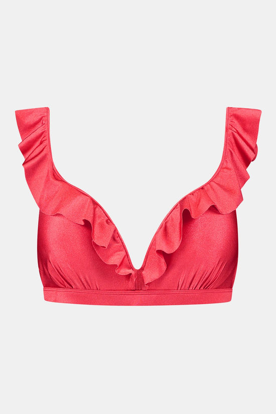 Beachlife 106D - Red Shine Padded Wired Top Bikini Top Dames