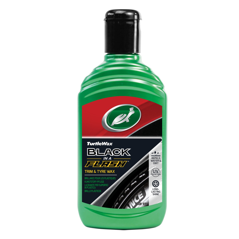 Nettoyant pour voiture Black in A Flash 0,3 L TURTLE WAX
