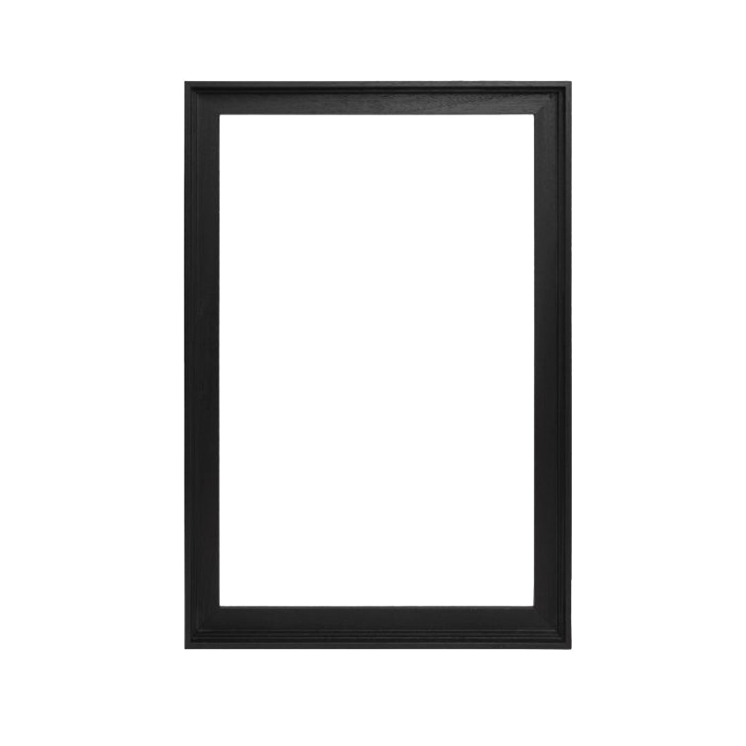 Artfulprints Baklijst voor Canvas - 60x90 cm - Zwart