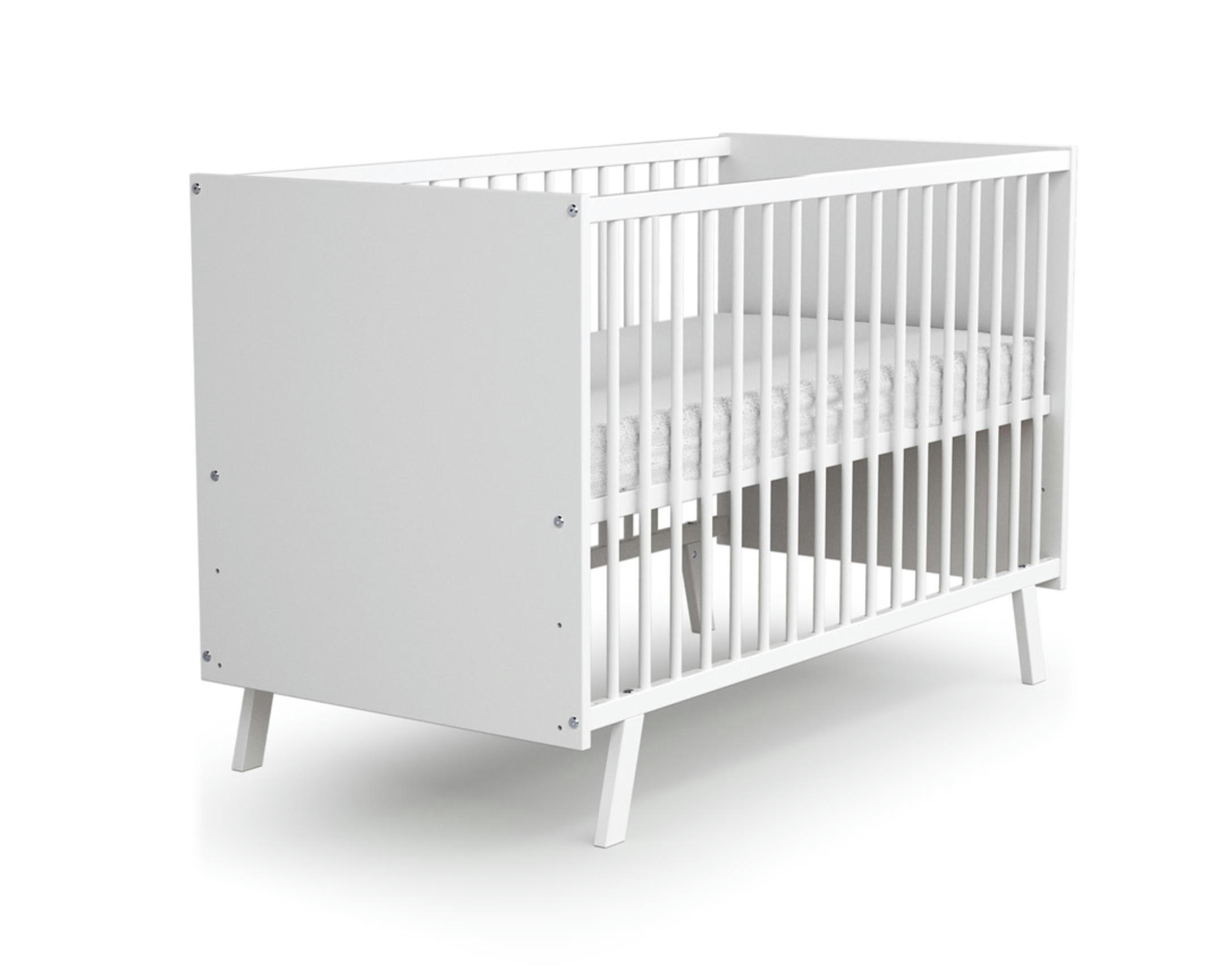 - Lit bébé 60x120 blanc