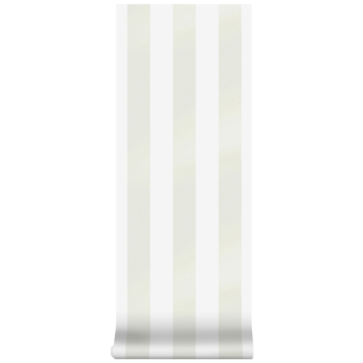 Laura Ashley Vliesbehang - Lille Pearlescent Stripe White - 10mx52cm