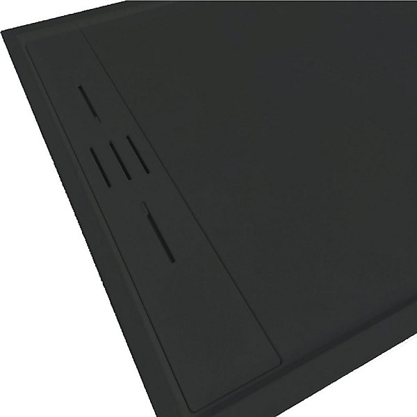 Colonne de douche mitigeur SALVIA noir mat 30 cm