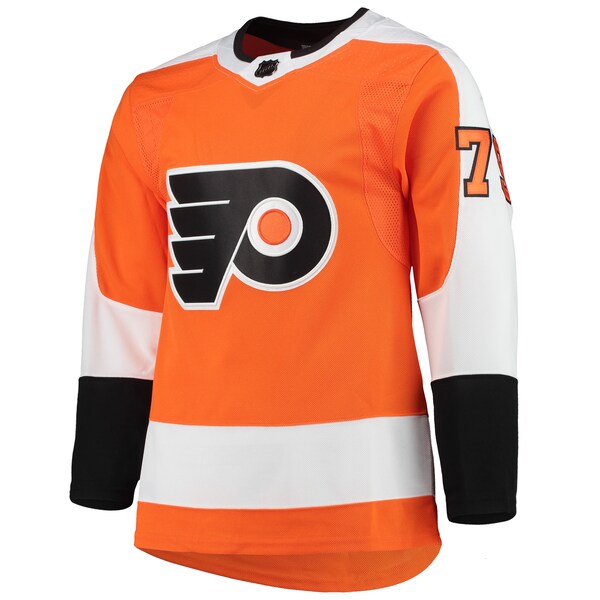 Carter Hart Philadelphia Flyers adidas Home Primegreen Authentic Player Jersey - Orange