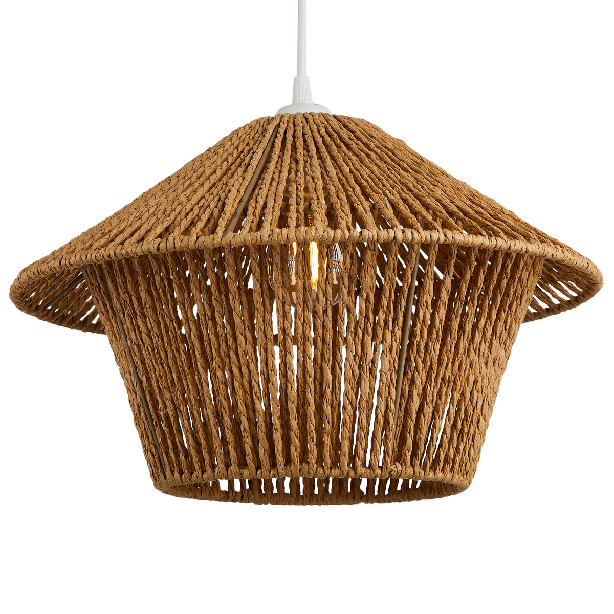 Lighto | Hanglamp Rotan Naturel Ø38 cm | Solis