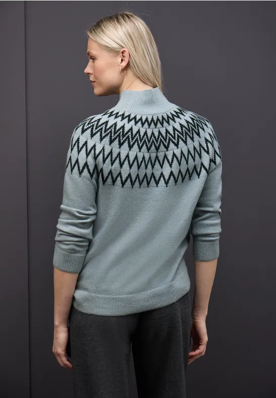 Pullover im Norweger-Look