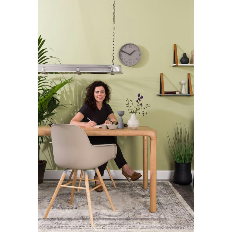 ALBERT KUIP - Fauteuil design en plastique taupe