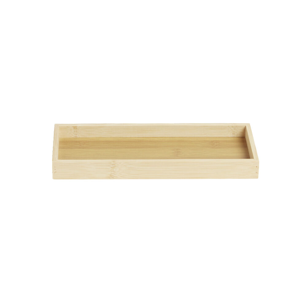 Rangement cosmétique en bambou 25x9,5xép2,5cm