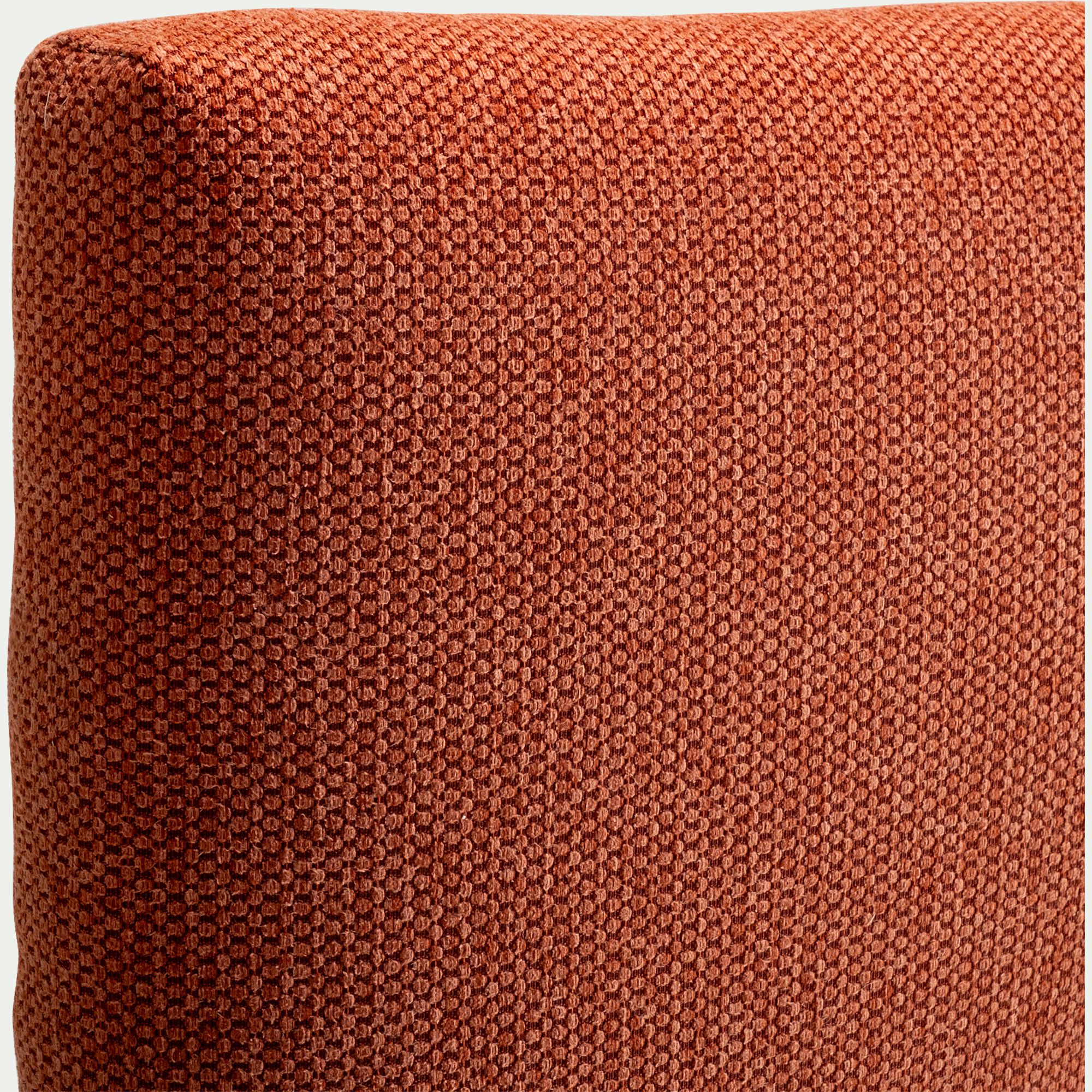 MARGO - Tête de lit capitonnée en tissu L182cm - terracotta