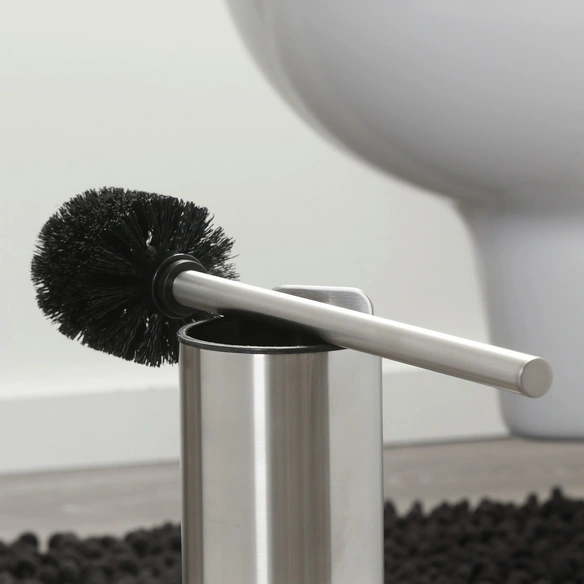 WC-Bürste »Colar«, Edelstahl/Kunststoff, Edelstahlfarben