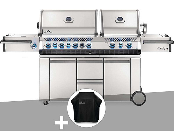 Barbecue à gaz Prestige Pro 825   Housse de protection - Napoleon