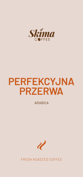 Kawa ziarnista 1kg Perfekcyjna Przerwa 100% Arabica do ekspresu