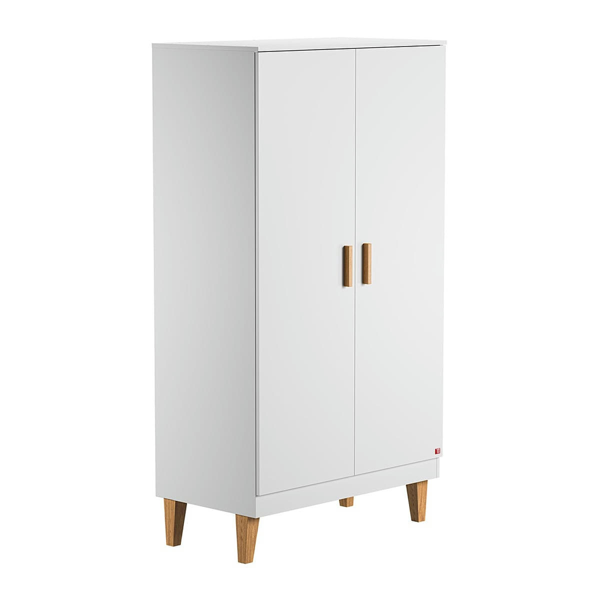 LOUNGE - Armoire 2 portes blanc