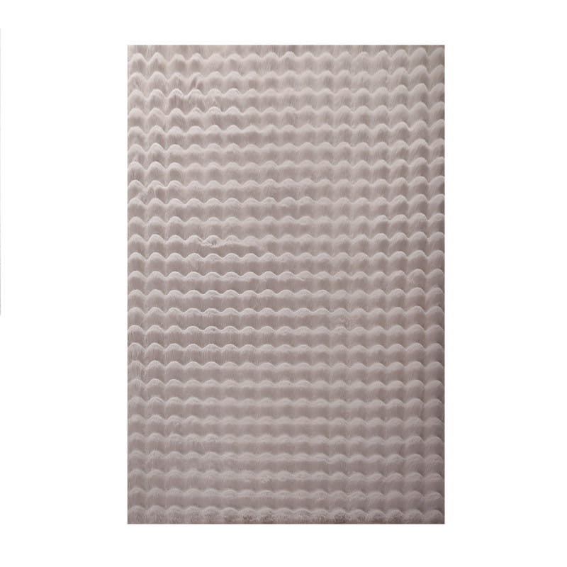 Dywan pluszowy Ambiance 3D beżowy 80 cm x250 cm