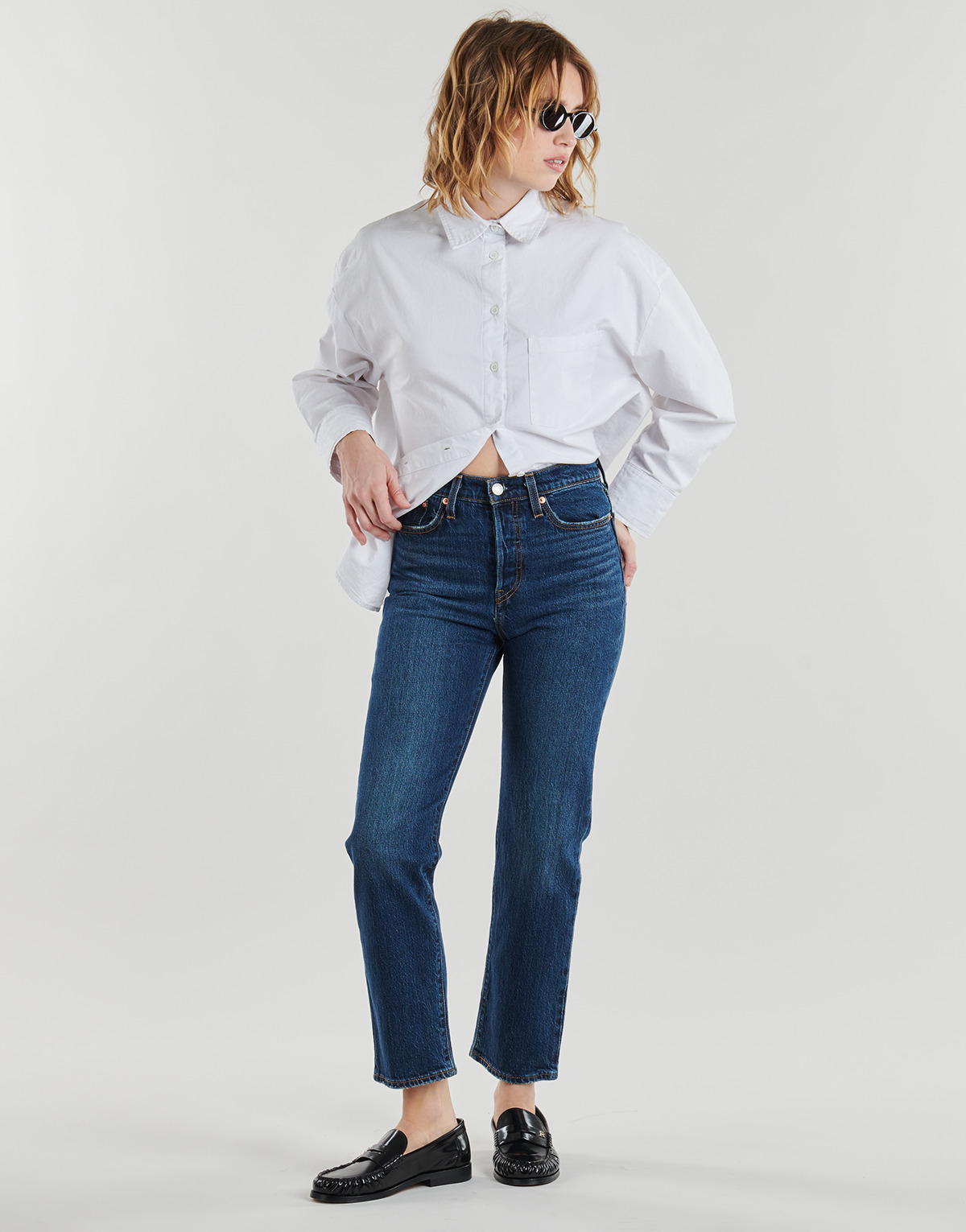 Levi's - WEDGIE STRAIGHT - Blue