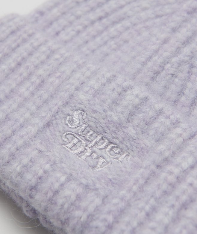 Rib Knit Beanie Hat