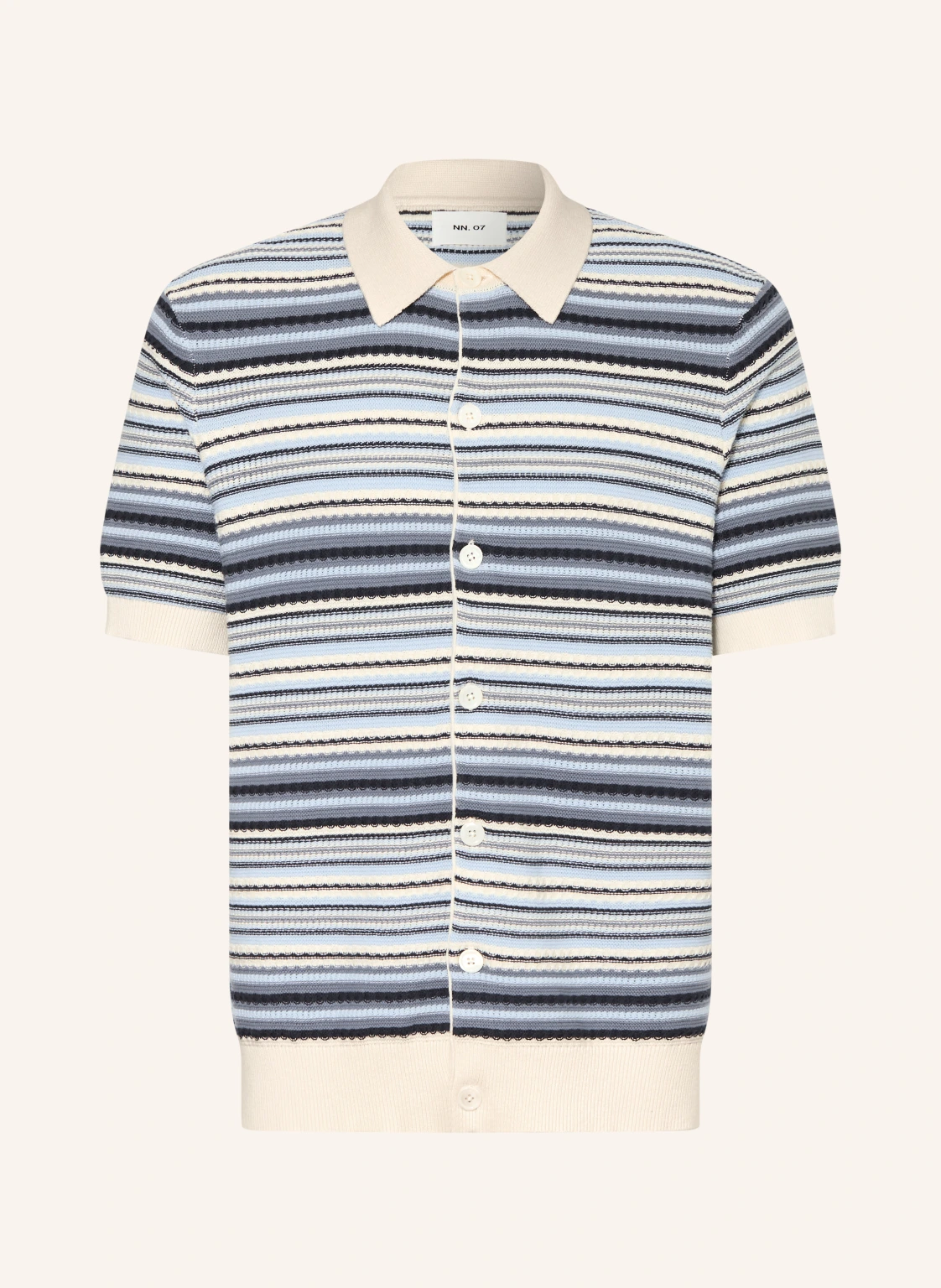 NN.07 Strickhemd NOLAN Regular Fit