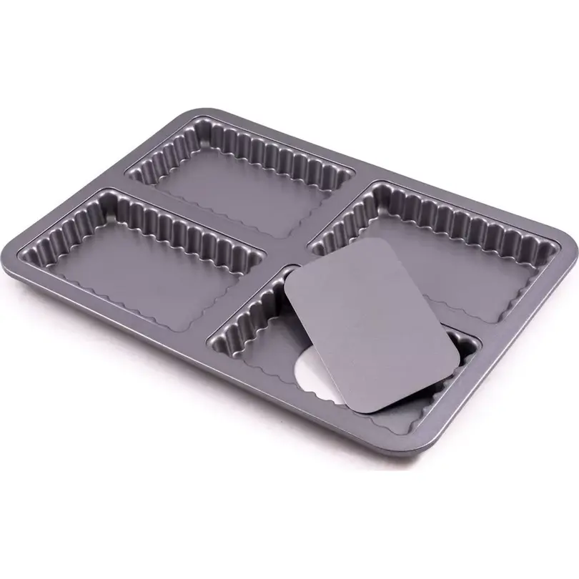 Backform 4er-Set Silver-Top