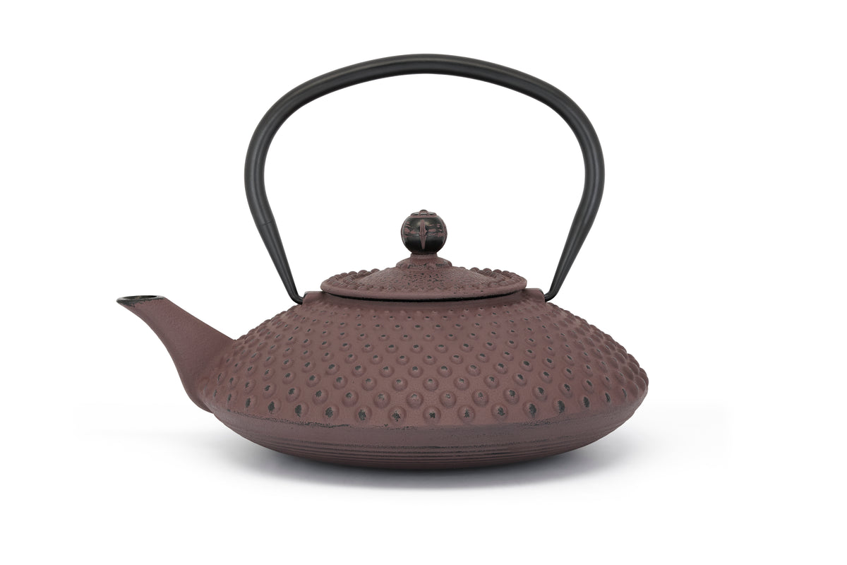 Bredemeijer - Gietijzeren theepot Xilin - 1,25 liter - Aubergine - Met filter