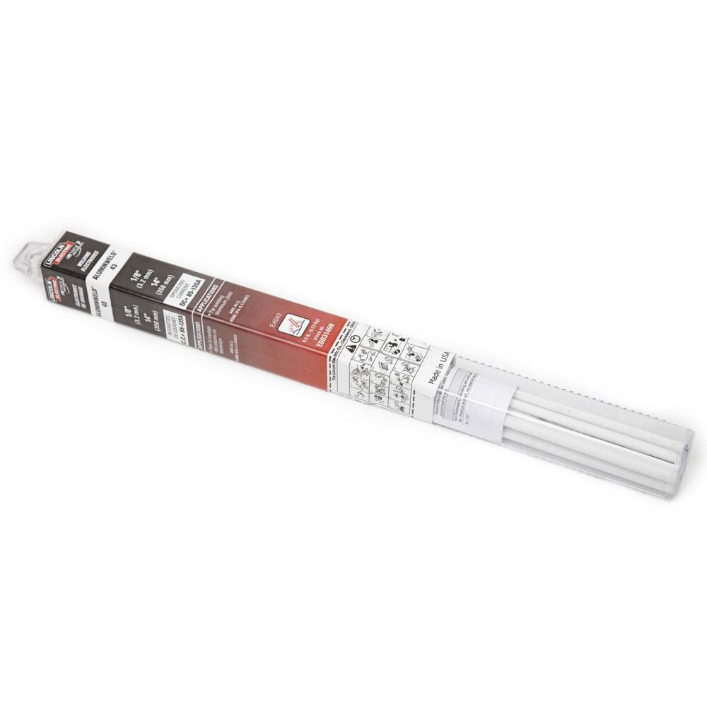 Lincoln Electric Aluminum Welding Tube, 1/8 x 14-in