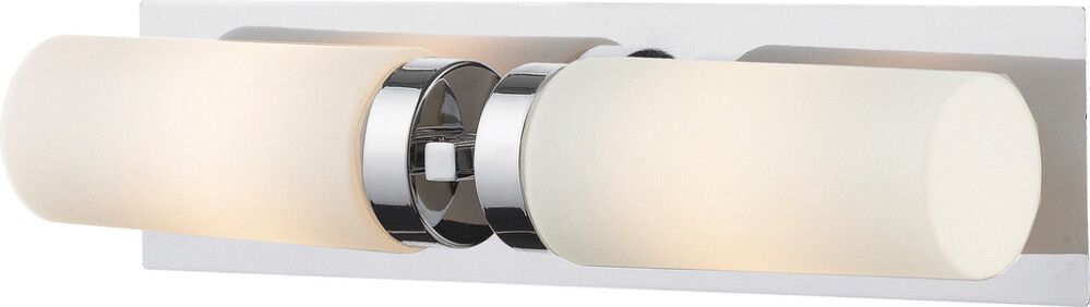 VEGGLAMPE MARKSLÖJD NORRSUNDET KROM/HVIT IP44