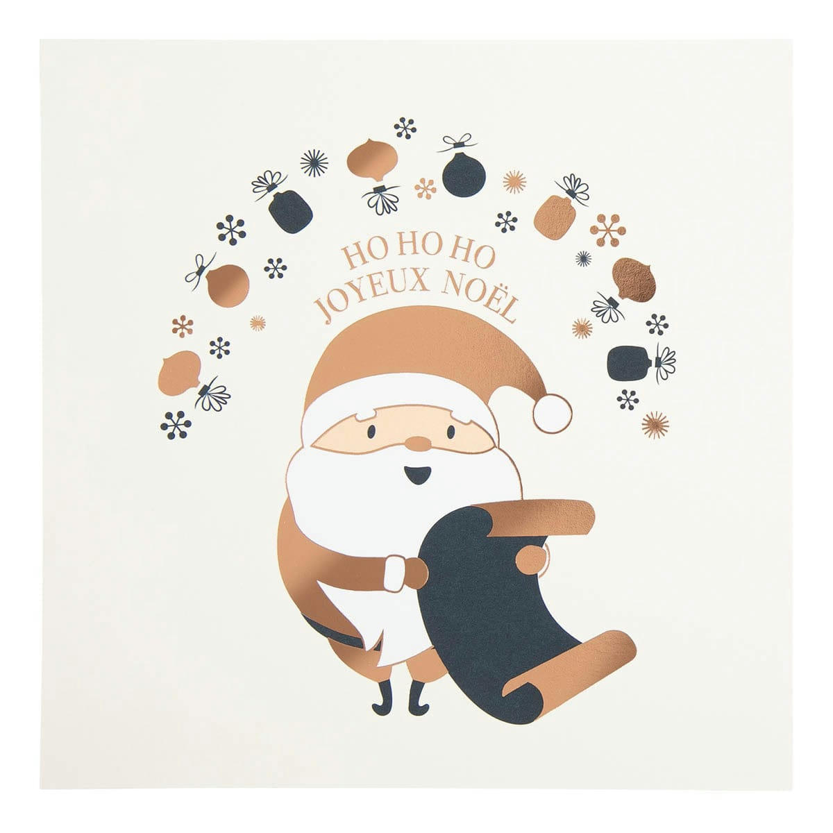 - Carte De Vœux Etincelle Liste Père Noël