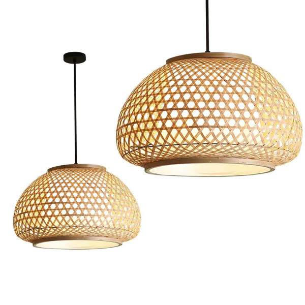 LAMPA WISZĄCA BAMBUSOWA APP1648-1CP