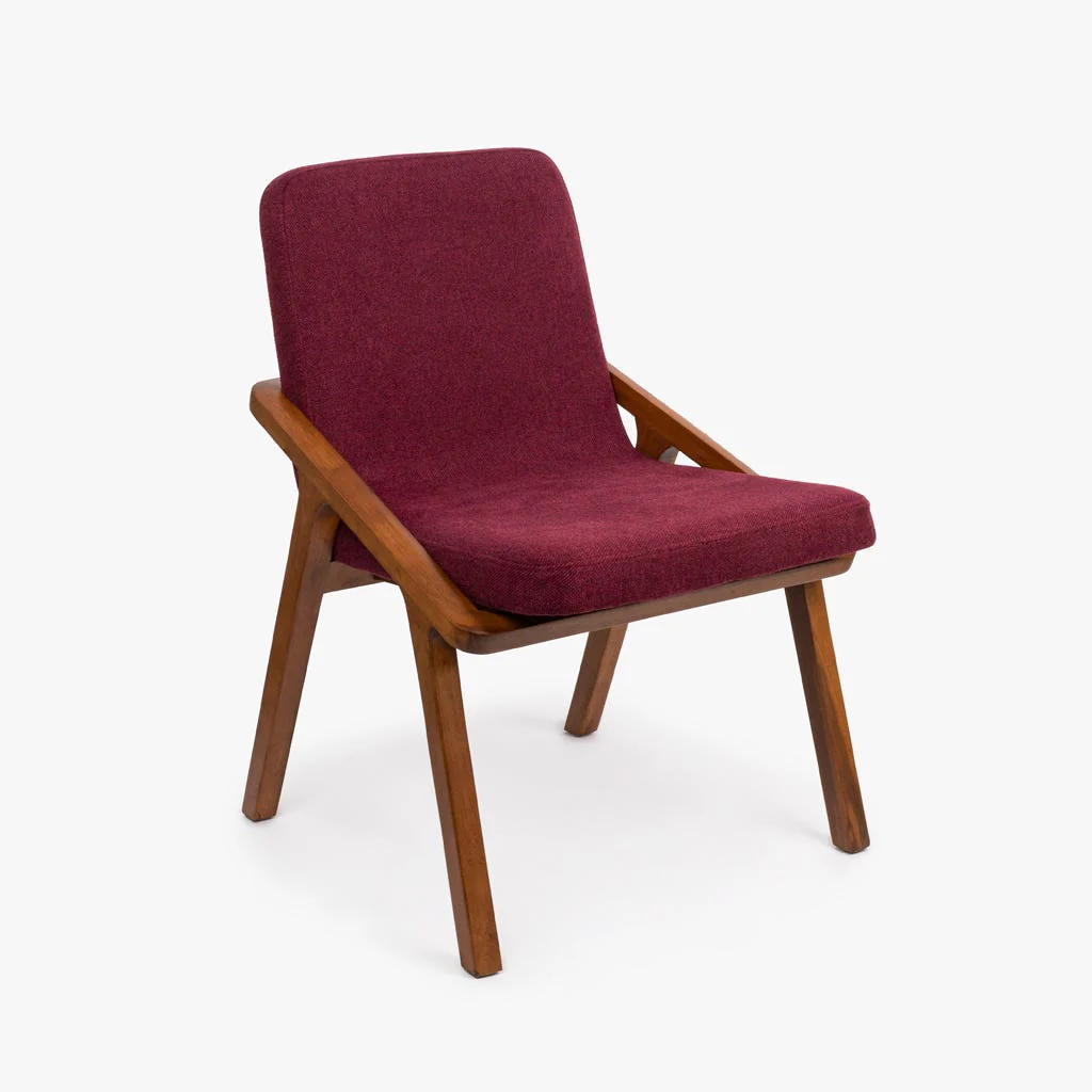 Cadeira Vermelha com Braços RIGA