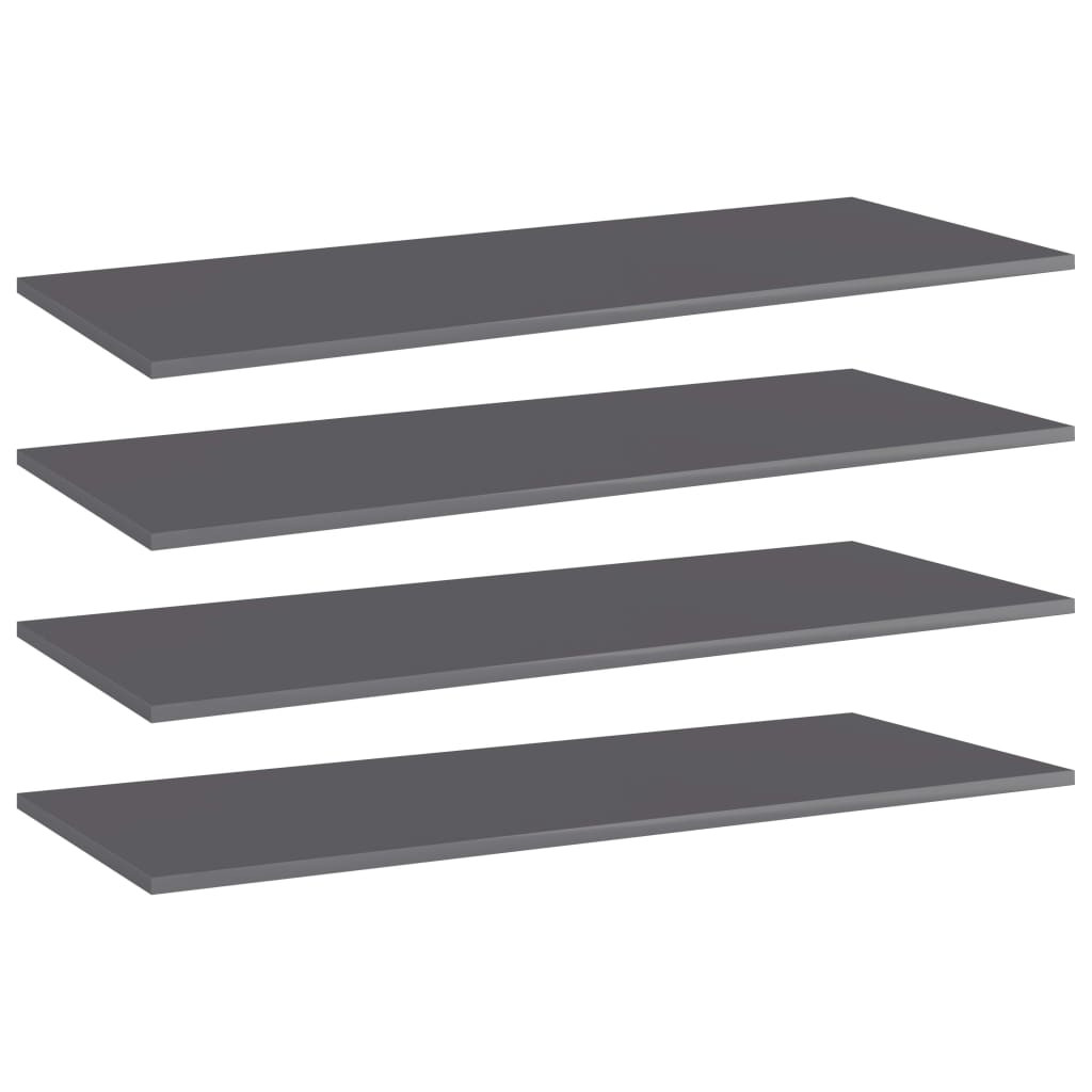 VidaXL Płyta na półki Szary 100 x 40 x 1.5 cm Materiał