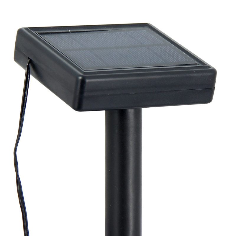Ruban LED solaire blanc froid 3 m 2 pièces XANLITE