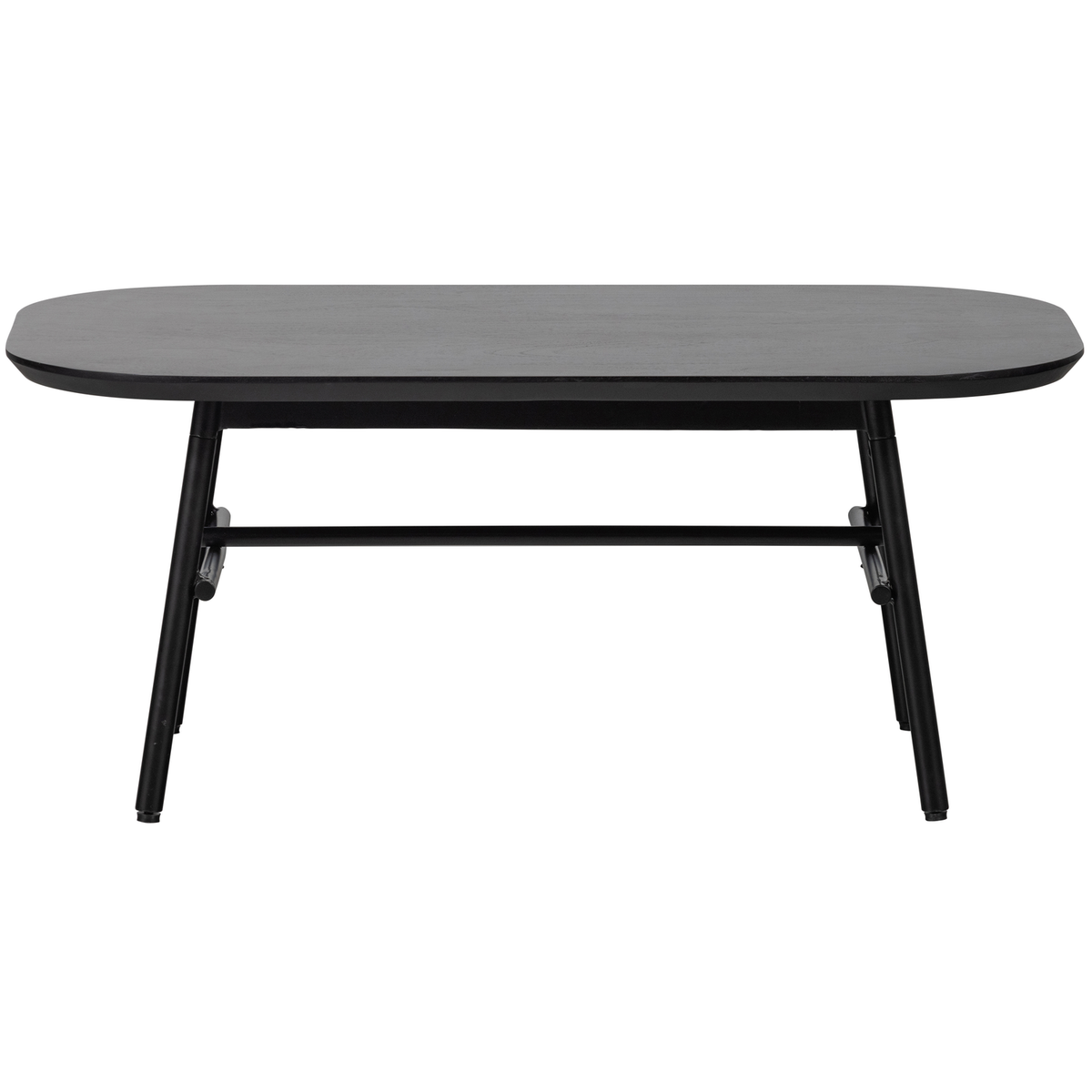 vtwonen salontafel Elegance - Mango - Hout/metal - Zwart - 43x100x60